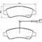 Pagid Brakes Ram Promaster 1500 15-14/Promaster 2500 Brake Pad Set-D, 355021901 355021901 - alternate 4